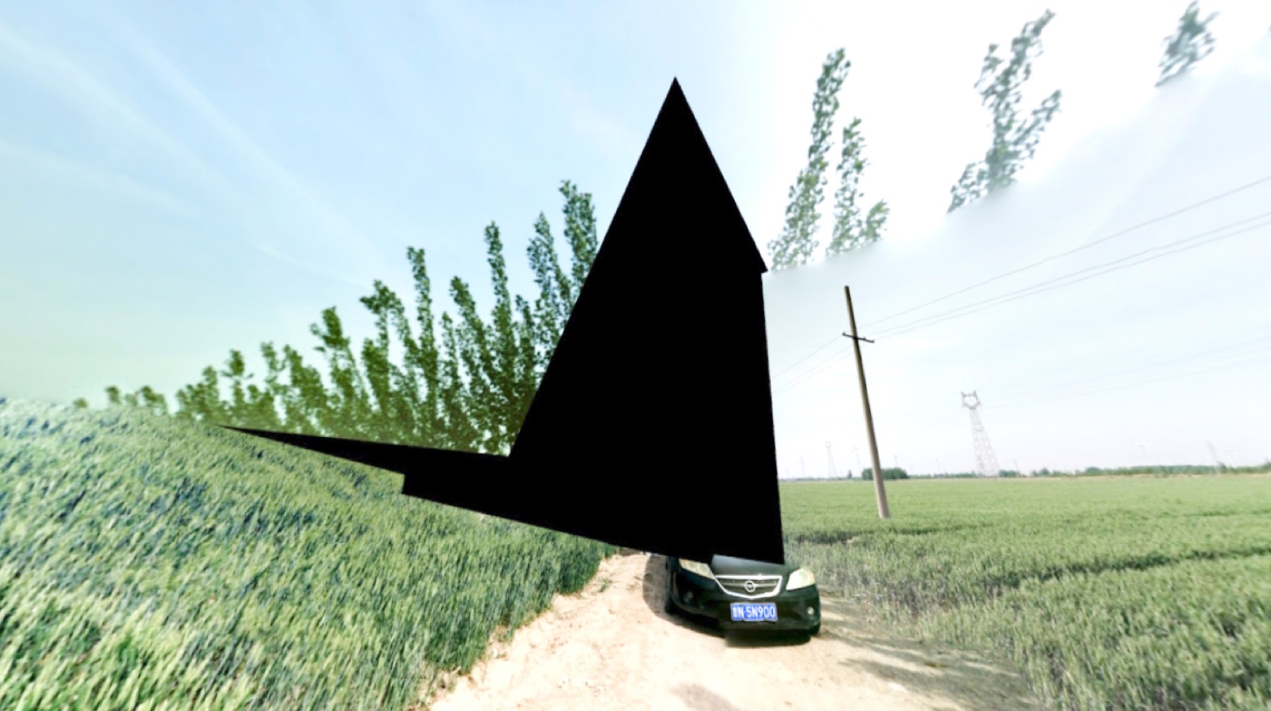 The Hollow of Google Street View — Algorithmic void, 10